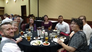 Dinner at the Feast in Cincinnati, Ohio.