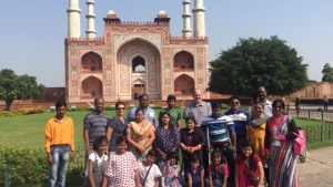 Feast of Tabernacles in Agra, India. 