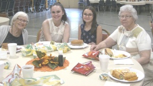 Lunch on the Eighth Day in Big Sandy, Texas. 