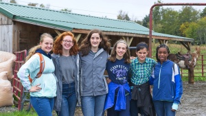 Teens at the Feast in Snowshoe, West Virginia. 