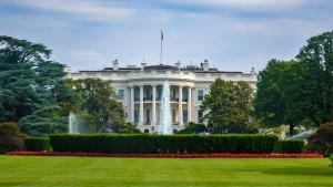 A photo of the U.S. government White House