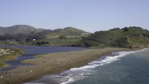 A photo of the Bay Area&#039;s Kronkite Beach.