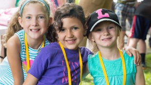 Campers at the Do-Right Day Camp hosted by the Cincinnati East congregation. 