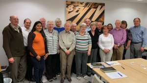 Elders and their wives from the United Kingdom. 