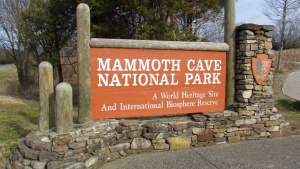 Mammoth Cave National Park is home to campsites, caves and hiking paths with restaurants and hotels just outside.