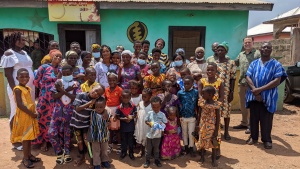 The Yeji, Ghana, congregation.