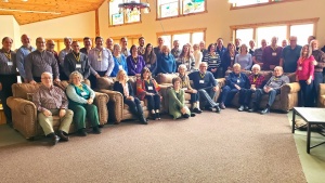 Attendees of the Ministerial Conference in Stewartville, Minnesota.