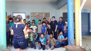 Group photo of young people