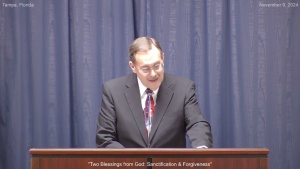 Doug Wendt "Two Blessings from God: Sanctification & Forgiveness"