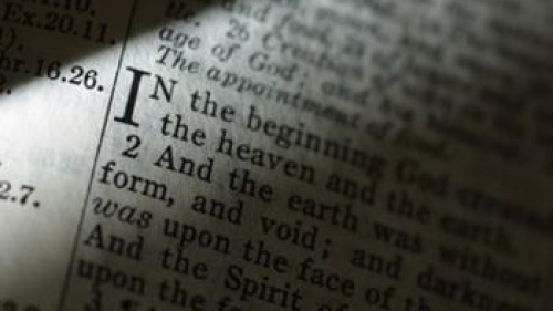 Bible text - Genesis 1:1