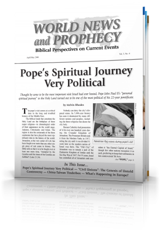 World News and Prophecy April - May 2000