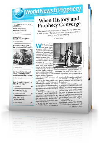 World News and Prophecy July 2007