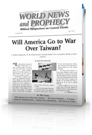 World News and Prophecy November 2000