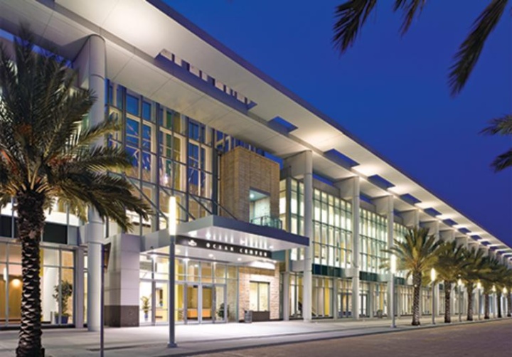 Photo of the Ocean Center at Daytona Beach, Florida.