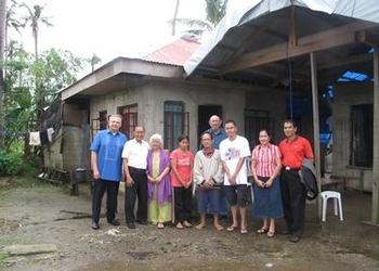 Rebuilt home near Tacloban, Philippines after Typhoon Haiyan.