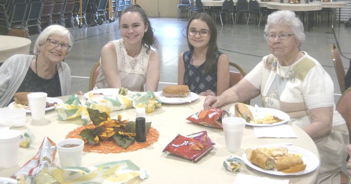 Lunch on the Eighth Day in Big Sandy, Texas. 