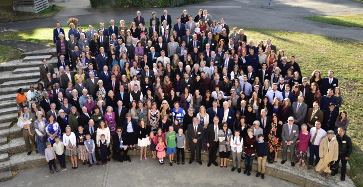 Group photo at the Feast in Evian-les-Bains, France.