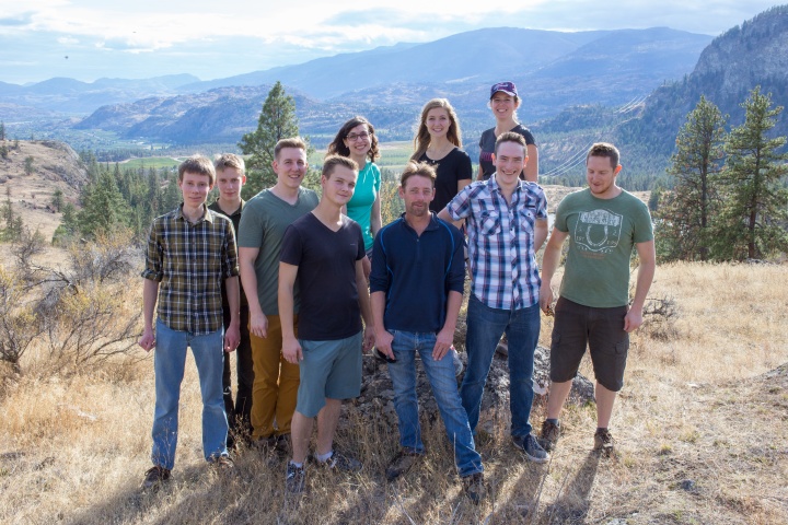 Young adults in Osoyoos, British Columbia.