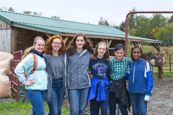 Teens at the Feast in Snowshoe, West Virginia. 