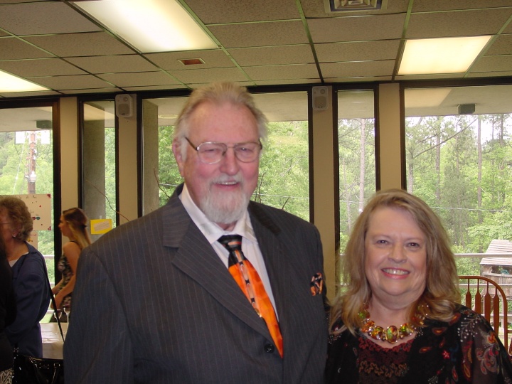 Bill and Betty Cowan at the retirement reception the Chattanooga congregation held for them. 