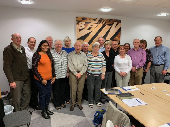 Elders and their wives from the United Kingdom. 