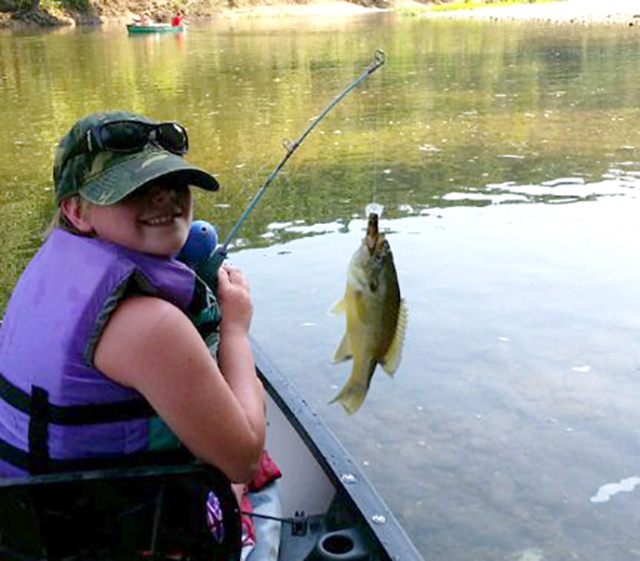 A member of the Little Rock, Arkansas, congregation enjoying some fishing!