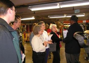 News At A Glance: Staff Members Tour Bulk Mail Center 