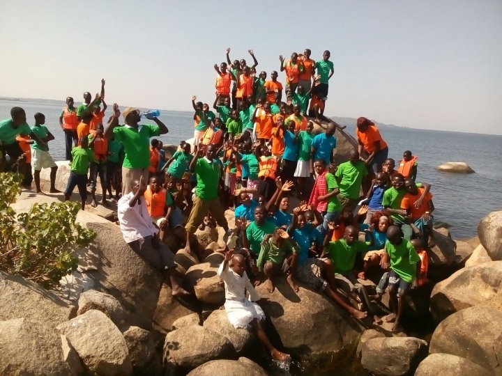 The campers and staff at the United Youth Camp in Kenya.